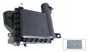 PRIUS'10  AIR CLEANER  WITH  AIR STRAINER