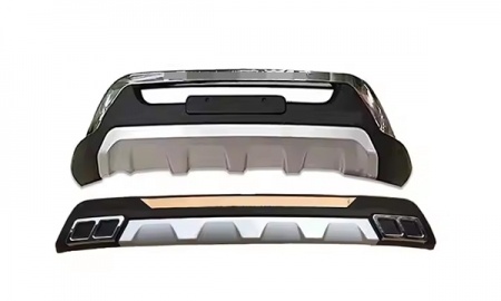TOYOTA FORTUNER'16  FRONT AND Rear Bumper Guard