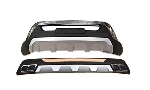 FORTUNER'16  FRONT AND Rear Bumper Guard