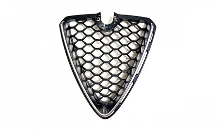 ALFA ROMEO Stelvio'17-'22 Grille Silver decorative frame
