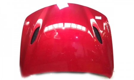 ALFA ROMEO Giulia'16 Four leaf clover Hood Aluminium
