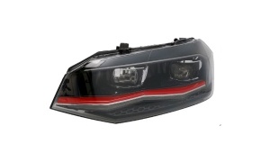 POLO GTI'18 Head Lamp With Red