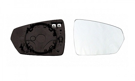 VW POLO'22 MIRROR GLASS(MANUAL)