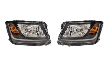 HINO 700 2017 HEAD LAMP HALOGEN BLACK
