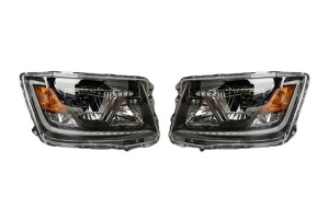 HINO 500'17 HEAD LAMP BALCK 2
