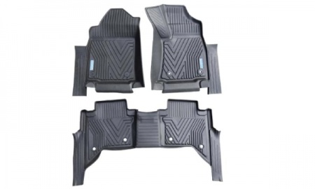 TOYOTA Hilux Revo 2D RHD 2015-2022 Two rows of foot pads
