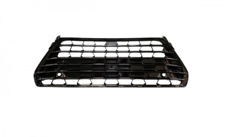 TOYOHIGHLANDER'23 GRAND USA  BUMPER GRILLE W/O CAMERA HOLE W/ RADAR HOLE BRITHT BLACK