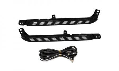 TOYOTA HILUX'21 ROCCO DRL (WHITE+YELLOW)