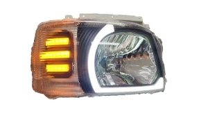 HIACE'14 HEAD LAMP BLACK