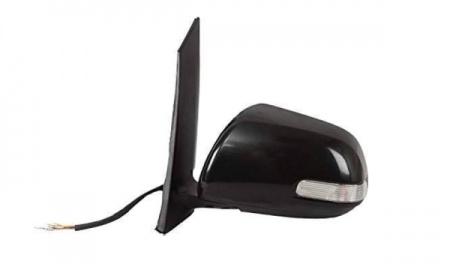 TOYOTA INNOVA'12-'15 SIDE MIRROR 5 LINES BLACK POWER+LED LAMP LHD