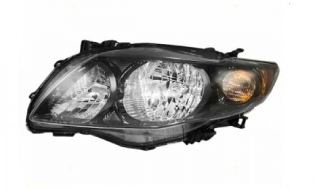 COROLLA'09 USA HEAD LAMP BLACK