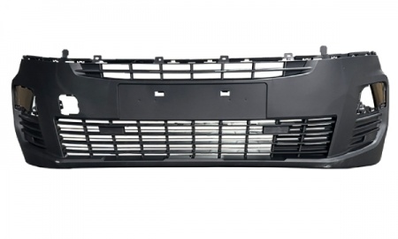 DOBLO'18 FRONT BUMPER-LOWER-BLACK-TEXTURED
