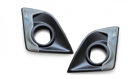 D-MAX'18 FOG LAMP COVER GREY W/HOLE'17 13-012-1