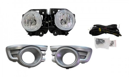 FORD RANGER/EVEREST'10-'11 FOG LAMP KIT CHROME