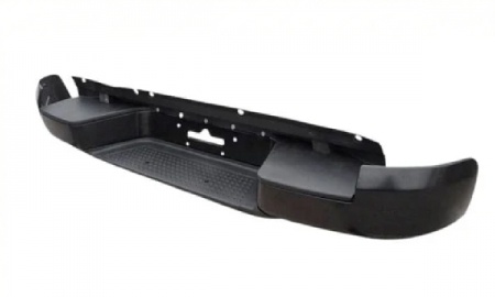 VW Amarok'10-'17 REAR BUMPER BLACK W/O HOLE
