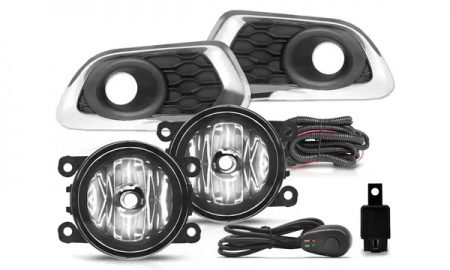 RENAULT SANDERO'16 FOG LAMP CHROME KIT